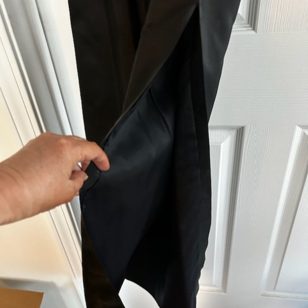 Jessica McLintock - Long Black Strapless Gown, Size 3 - NWT - Picture 6 of 7